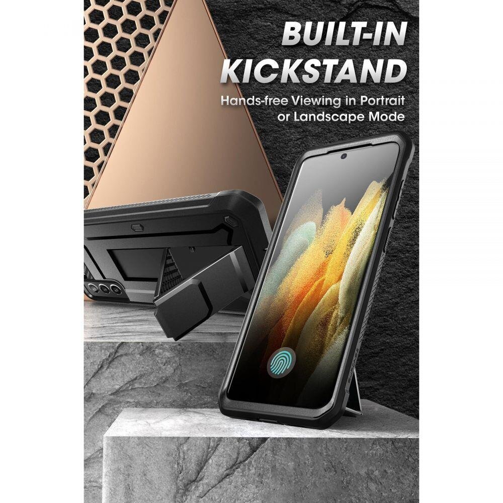 Supcase Unicorn Beetle Pro Samsung Galaxy S21 FE black цена и информация | Telefoni kaaned, ümbrised | kaup24.ee