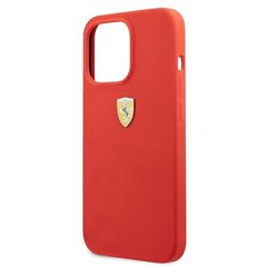 Ferrari FESSIHCP13XRE iPhone 13 Pro Max 6.7", красный силикон цена и информация | Чехлы для телефонов | kaup24.ee