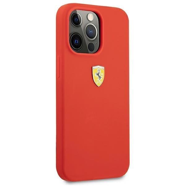 Ferrari FESSIHCP13XRE iPhone 13 Pro Max 6.7 "red Silicone hind ja info | Telefoni kaaned, ümbrised | kaup24.ee