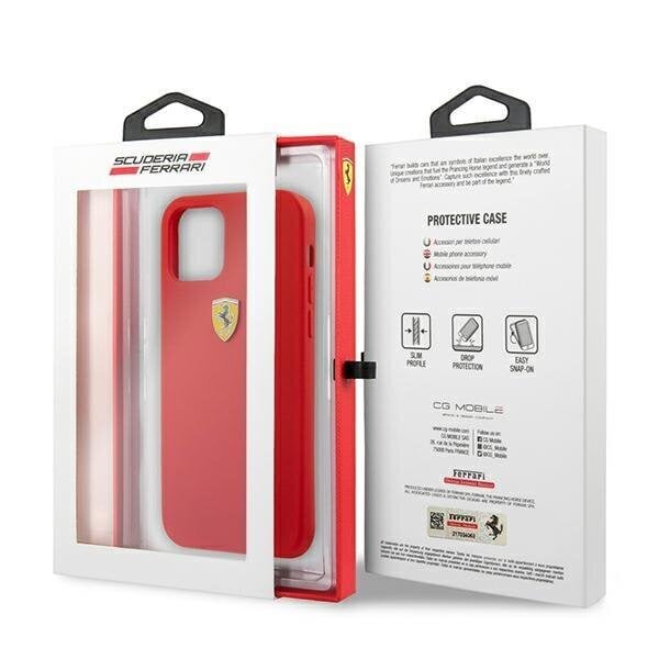 Ferrari FESSIHCP13SRE iPhone 13 mini 5.4 "red Silicone hind ja info | Telefoni kaaned, ümbrised | kaup24.ee