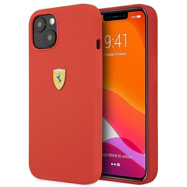 Ferrari FESSIHCP13SRE iPhone 13 mini 5.4 "red Silicone цена и информация | Telefoni kaaned, ümbrised | kaup24.ee