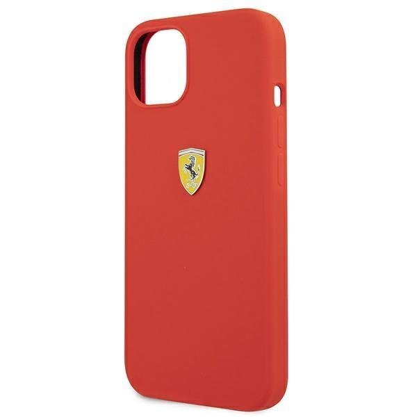 Ferrari FESSIHCP13SRE iPhone 13 mini 5.4 "red Silicone цена и информация | Telefoni kaaned, ümbrised | kaup24.ee