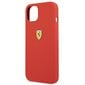 Ferrari FESSIHCP13SRE iPhone 13 mini 5.4 "red Silicone цена и информация | Telefoni kaaned, ümbrised | kaup24.ee