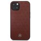 Mercedes MEHCP13SPSQRE iPhone 13 mini 5,4 "red Leather Stars цена и информация | Telefoni kaaned, ümbrised | kaup24.ee