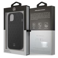 Mercedes MEHCP13SPSQBK iPhone 13 mini 5,4 "black Leather Stars цена и информация | Чехлы для телефонов | kaup24.ee