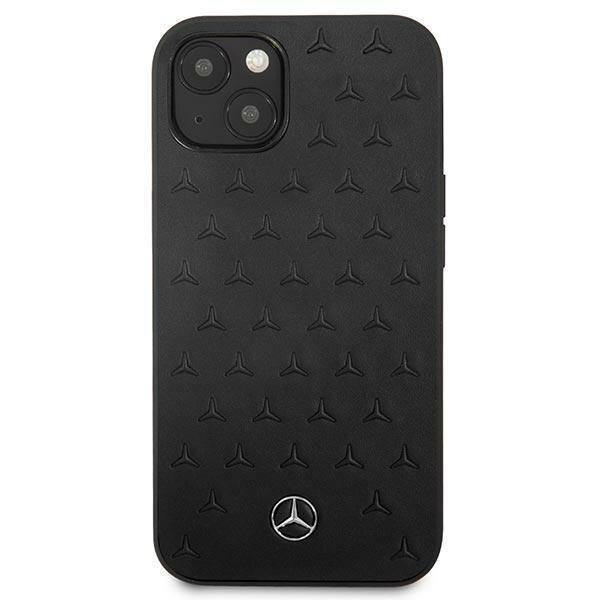 Mercedes MEHCP13SPSQBK iPhone 13 mini 5,4 "black Leather Stars hind ja info | Telefoni kaaned, ümbrised | kaup24.ee