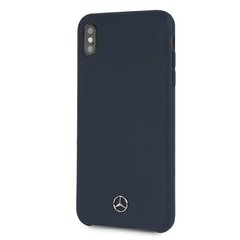 Mercedes MEHCI65SILNA iPhone Xs Max Blue Silicone Line hind ja info | Telefoni kaaned, ümbrised | kaup24.ee