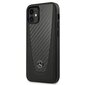 Mercedes MEHCP12SACABK iPhone 12 mini 5,4" black Carbon Dynamic Line цена и информация | Telefoni kaaned, ümbrised | kaup24.ee