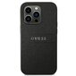 Guess GUHCP14LPSASBBK iPhone 14 Pro 6.1 "black / black Saffiano Strap hind ja info | Telefoni kaaned, ümbrised | kaup24.ee