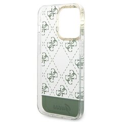 Guess GUHCP14XHG4MHA iPhone 14 Pro Max 6.7 "khaki 4G Pattern Script цена и информация | Чехлы для телефонов | kaup24.ee