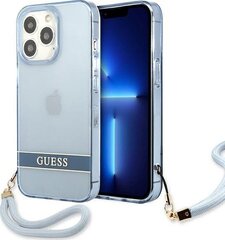 Guess GUHCP13LHTSGSB iPhone 13 Pro / 13 blue цена и информация | Чехлы для телефонов | kaup24.ee