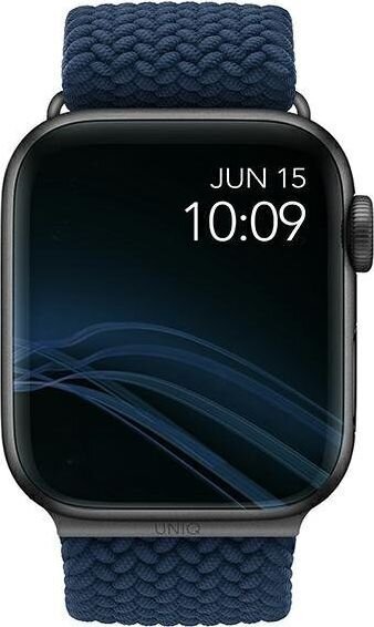 Uniq Aspen, Apple Watch 4/5/6/7/8/SE/SE2 (42/44/45mm) oxford blue цена и информация | Nutikellade ja nutivõrude tarvikud | kaup24.ee