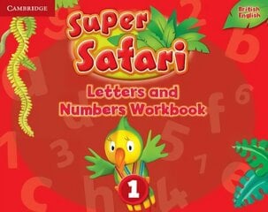 Super Safari Level 1 Letters and Numbers Workbook hind ja info | Võõrkeele õppematerjalid | kaup24.ee