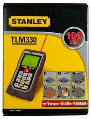 Laserkaugusmõõtur Stanley TLM 330 77-140 hind ja info | Käsitööriistad | kaup24.ee