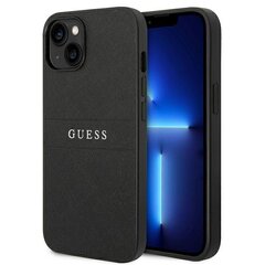 Guess GUHCP14SPSASBBK iPhone 14 6.1 "black / black Saffiano Strap цена и информация | Чехлы для телефонов | kaup24.ee