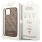 Guess GUHCP14SG4GLBR iPhone 14 6.1 "brown / brown hard 4G Stripe Collection цена и информация | Telefoni kaaned, ümbrised | kaup24.ee