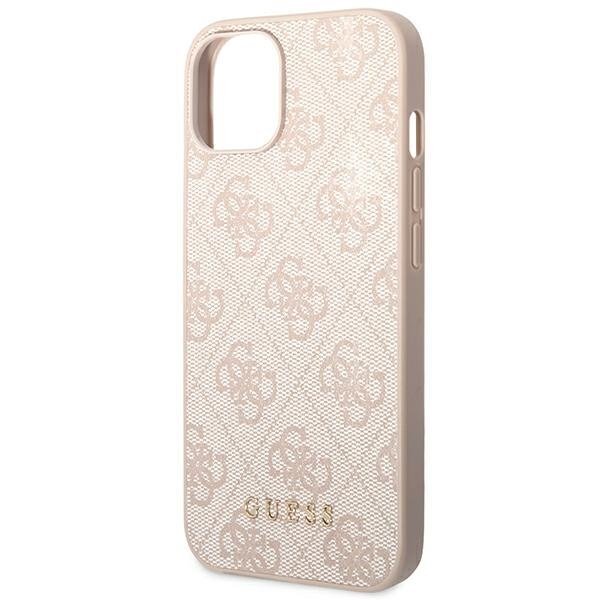 Guess GUHCP14SG4GFPI iPhone 14 6.1 "pink / pink hard 4G Metal Gold Logo цена и информация | Telefoni kaaned, ümbrised | kaup24.ee