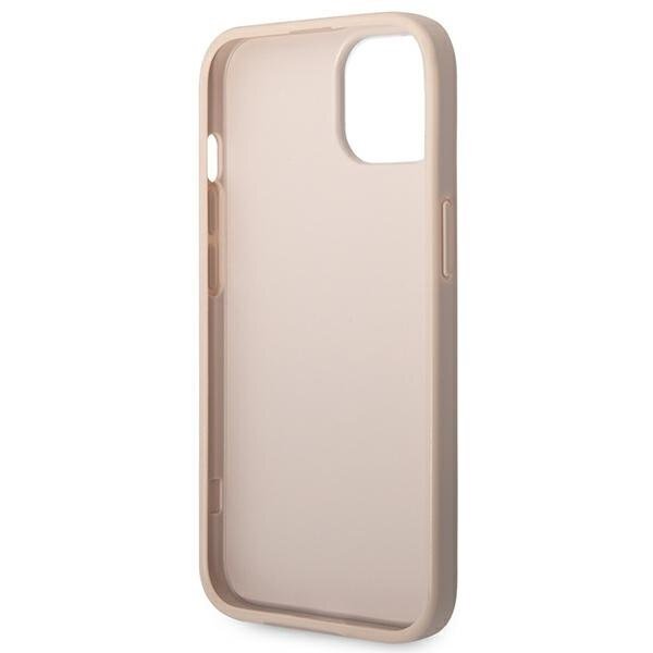 Guess GUHCP14SG4GFPI iPhone 14 6.1 "pink / pink hard 4G Metal Gold Logo цена и информация | Telefoni kaaned, ümbrised | kaup24.ee