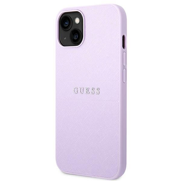 Guess GUHCP14MPSASBPU iPhone 14 Plus 6.7 "purple / purple Saffiano Strap цена и информация | Telefoni kaaned, ümbrised | kaup24.ee