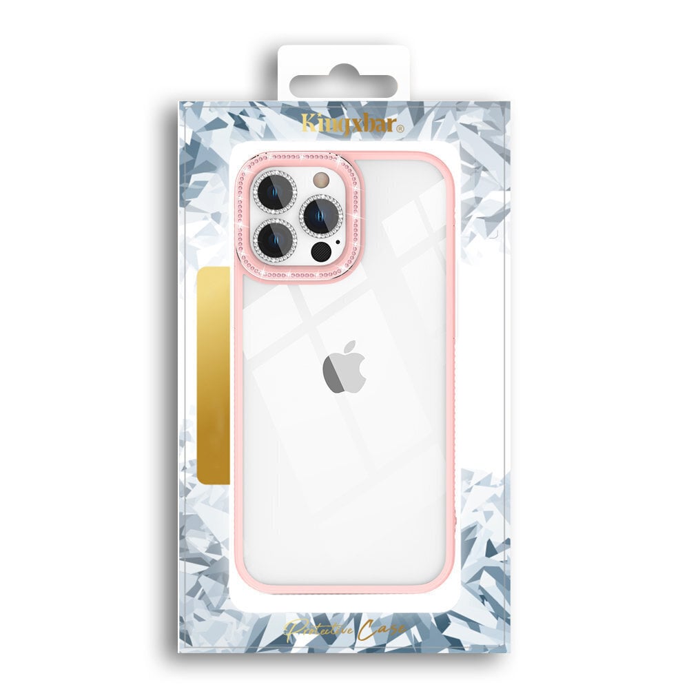 Kingxbar Sparkle Series iPhone 13 Pro Max Pink цена и информация | Telefoni kaaned, ümbrised | kaup24.ee