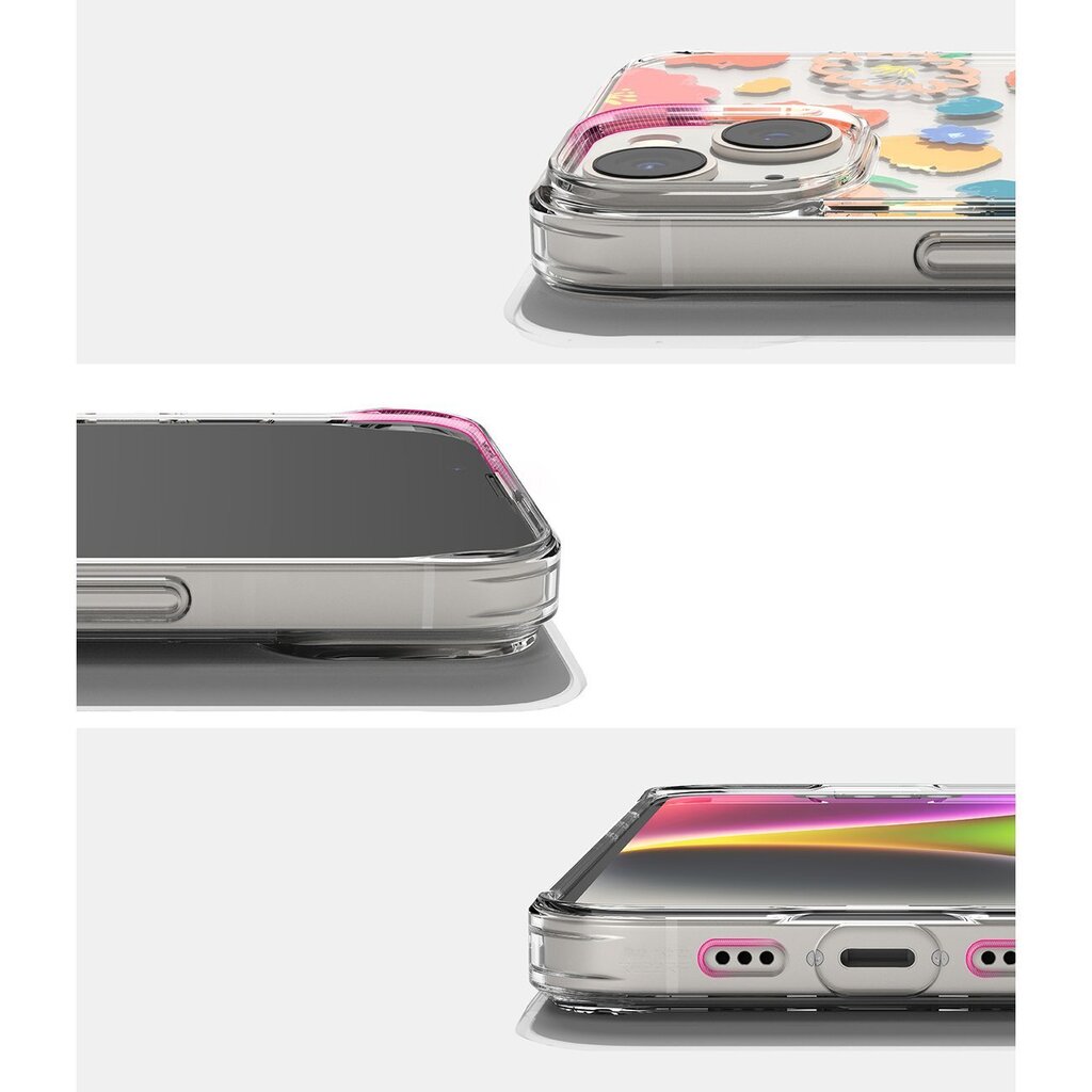 Ringke Fusion Sleeve iPhone 14 Plus transparent (Floral) (FD637E31) цена и информация | Telefoni kaaned, ümbrised | kaup24.ee