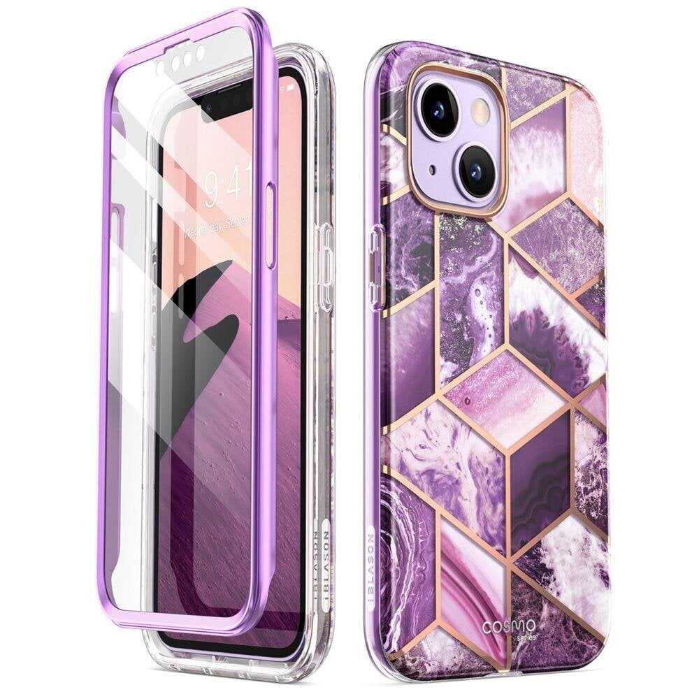 Supcase Cosmo iPhone 14 Plus Marble Purple цена и информация | Telefoni kaaned, ümbrised | kaup24.ee