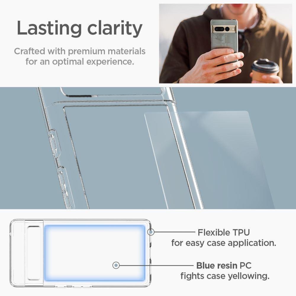 Spigen Ultra Hybrid Google Pixel 7 Pro transparent hind ja info | Telefoni kaaned, ümbrised | kaup24.ee