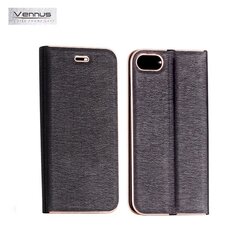 Vennus Smart Magnetic Fix Book Case without clip for Apple iPhone X / iPhone 10 / iPhone XS Black цена и информация | Чехлы для телефонов | kaup24.ee