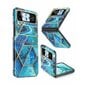 Supcase Cosmo Galaxy Z Flip 4 Marble Blue цена и информация | Telefoni kaaned, ümbrised | kaup24.ee