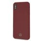 Mercedes MEHCI65SILRE iPhone Xs Max red Silicone Line hind ja info | Telefoni kaaned, ümbrised | kaup24.ee