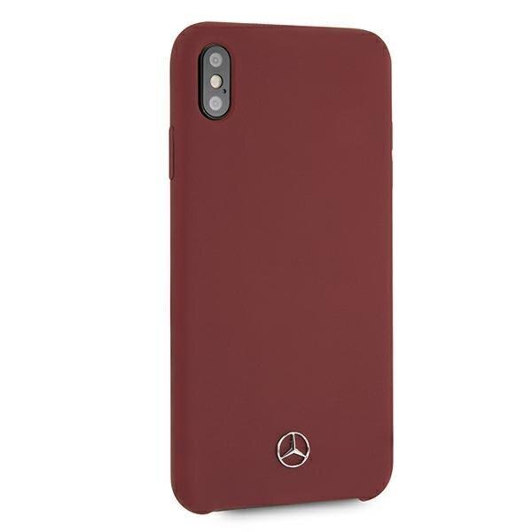 Mercedes MEHCI65SILRE iPhone Xs Max red Silicone Line цена и информация | Telefoni kaaned, ümbrised | kaup24.ee