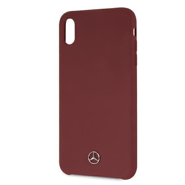 Mercedes MEHCI65SILRE iPhone Xs Max red Silicone Line hind ja info | Telefoni kaaned, ümbrised | kaup24.ee