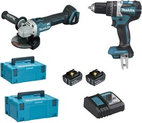 Makita DLX2210TJ1 komplekt цена и информация | Механические инструменты | kaup24.ee