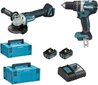 Makita DLX2210TJ1 komplekt цена и информация | Käsitööriistad | kaup24.ee