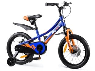 Laste jalgratas RoyalBaby, 16 tolli CM16-3, sinist värvi цена и информация | Велосипеды | kaup24.ee