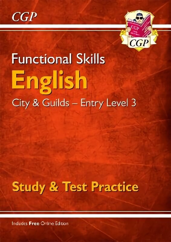 Functional Skills English: City & Guilds Entry Level 3 - Study & Test Practice hind ja info | Võõrkeele õppematerjalid | kaup24.ee