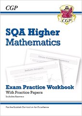 CfE Higher Maths: SQA Exam Practice Workbook - includes Answers цена и информация | Книги по экономике | kaup24.ee