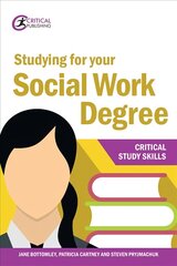 Studying for your Social Work Degree hind ja info | Ühiskonnateemalised raamatud | kaup24.ee