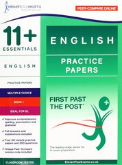 11plus Essentials English Practice Papers Book 1 цена и информация | Пособия по изучению иностранных языков | kaup24.ee