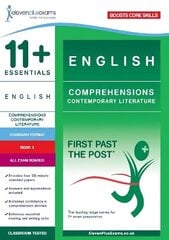 11plus Essentials English: Comprehensions Contemporary Literature Book 3   (Standard Format) цена и информация | Пособия по изучению иностранных языков | kaup24.ee