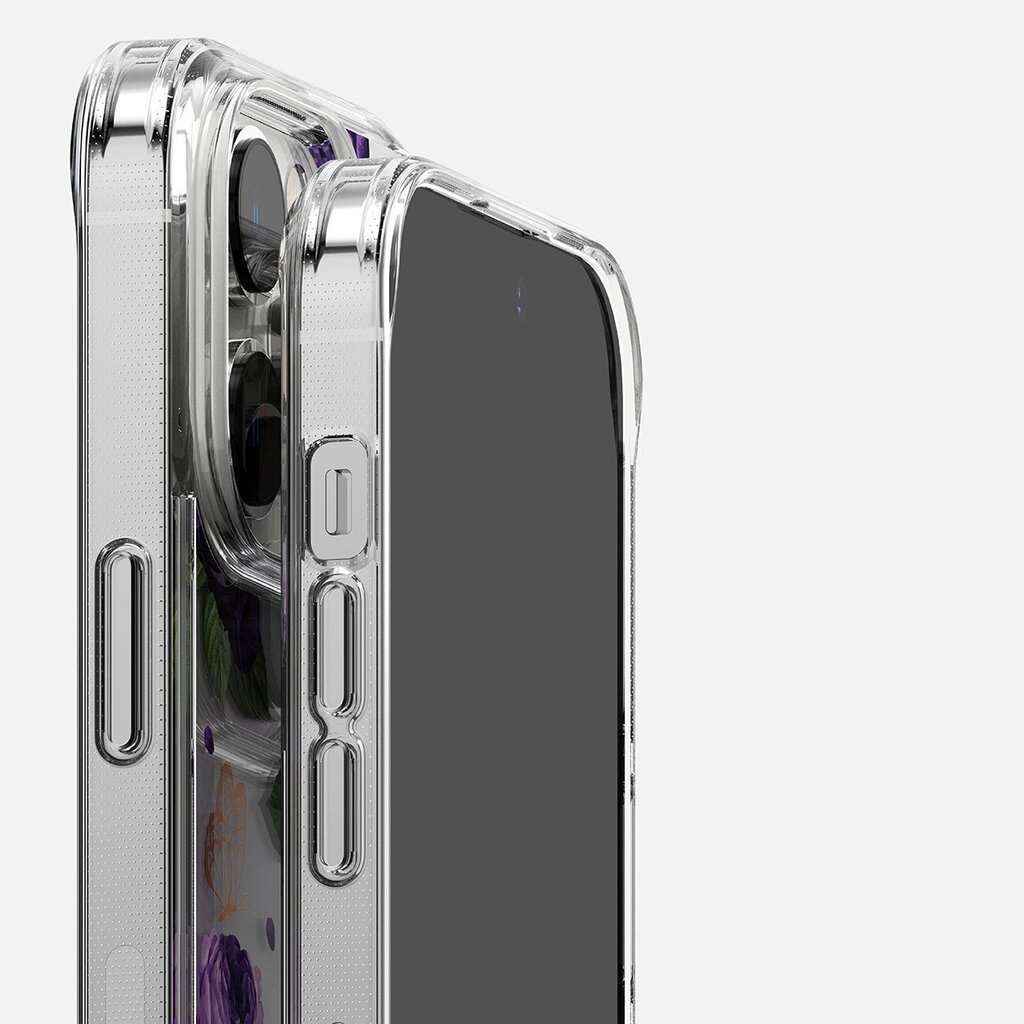 Ringke Fusion iPhone 14 Pro transparent (Purple rose) (FD641E29) цена и информация | Telefoni kaaned, ümbrised | kaup24.ee
