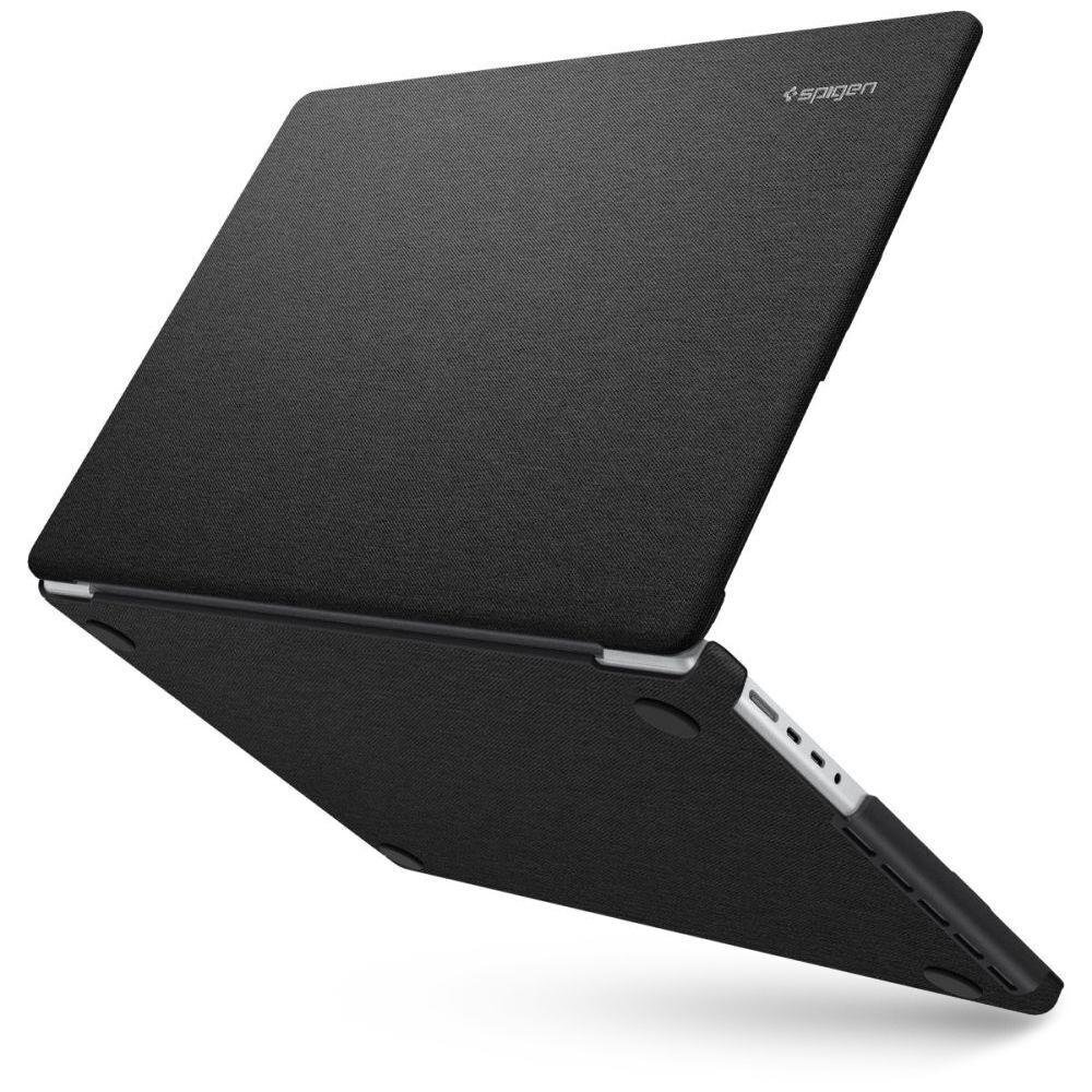 Spigen Urban Fit, Macbook Pro 14 2021-2022 Black hind ja info | Sülearvutikotid | kaup24.ee