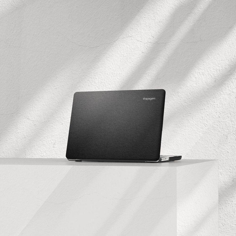 Spigen Urban Fit, Macbook Pro 14 2021-2022 Black hind ja info | Sülearvutikotid | kaup24.ee