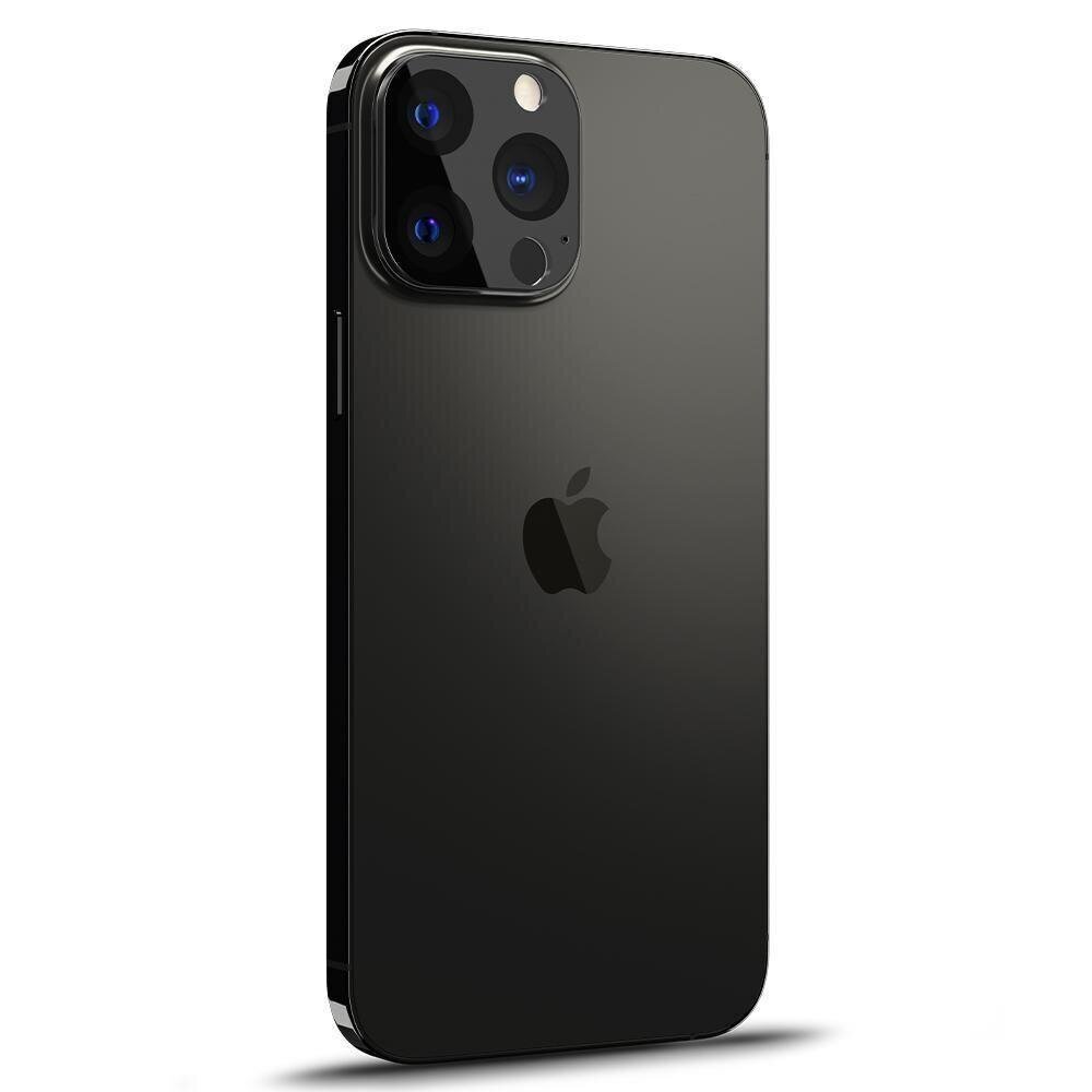 Spigen Optik Lens Protector, iPhone 13 Pro/13 Pro Max Graphite hind ja info | Ekraani kaitsekiled | kaup24.ee