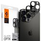 Spigen Optik Lens Protector, iPhone 13 Pro/13 Pro Max Graphite hind ja info | Ekraani kaitsekiled | kaup24.ee