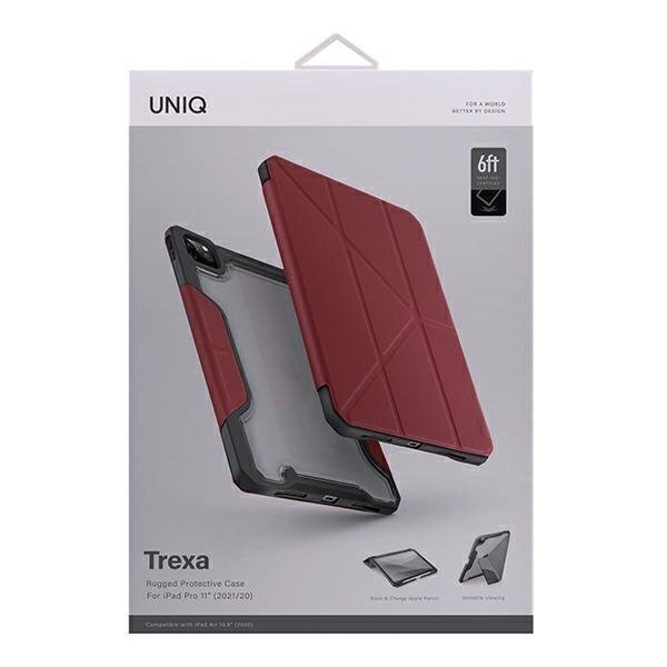 Uniq Trexa, iPad Pro 11" 2021/2020 hind ja info | Tahvelarvuti kaaned ja kotid | kaup24.ee