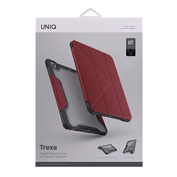 Uniq Trexa, iPad 10.2" 2021/2020/ 2019 цена и информация | Tahvelarvuti kaaned ja kotid | kaup24.ee