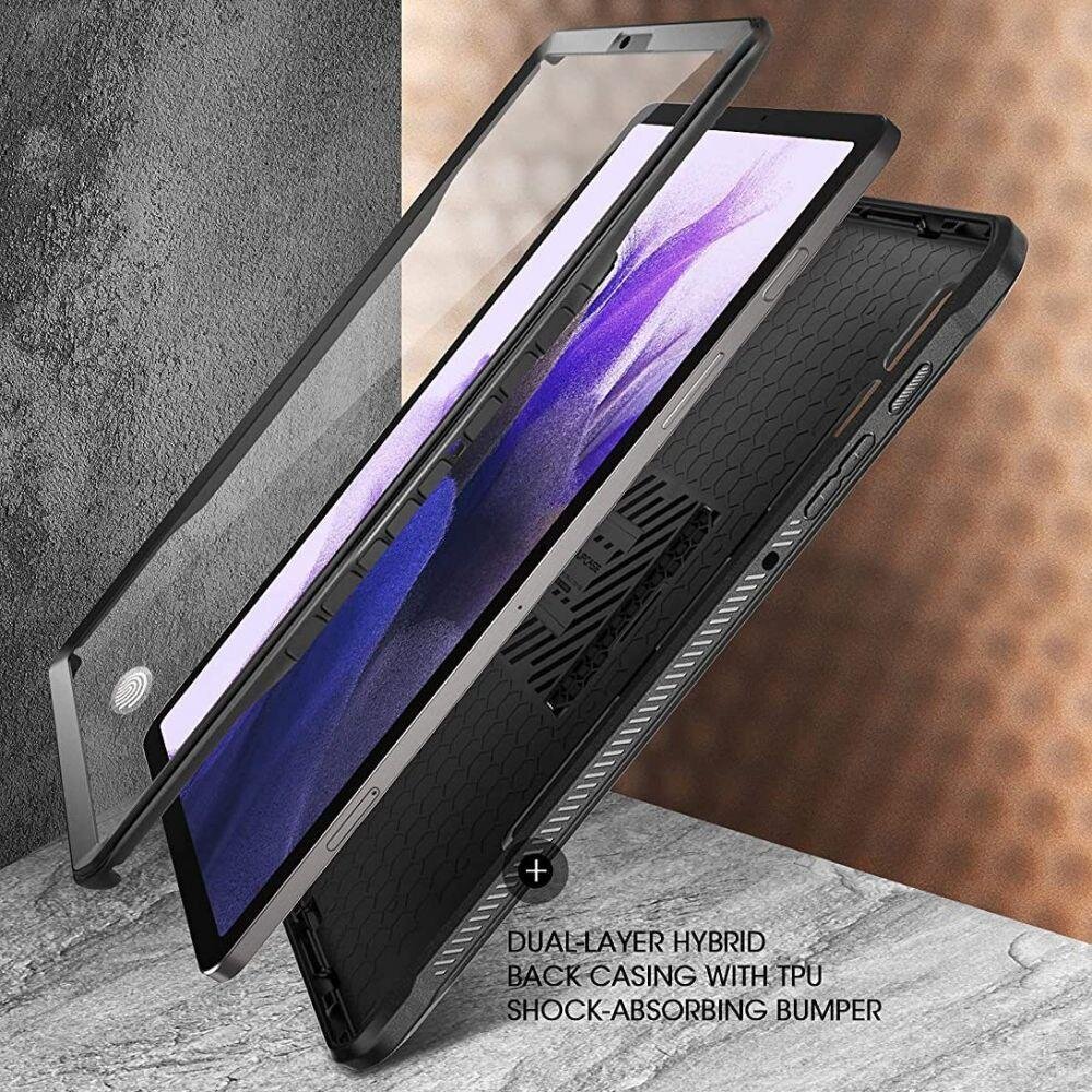 Supcase Unicorn Beetle Pro, Galaxy Tab S7 FE 5G 12.4 T730 / T736B Black цена и информация | Tahvelarvuti kaaned ja kotid | kaup24.ee