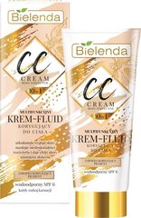 Корректирующий крем-флюид для тела Bielenda CC Body Perfector 10in1 Cream, 175 мл цена и информация | Кремы, лосьоны для тела | kaup24.ee