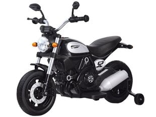 Электромотоцикл детский Street Bob PA0235, черный цена и информация | Электромобили для детей | kaup24.ee